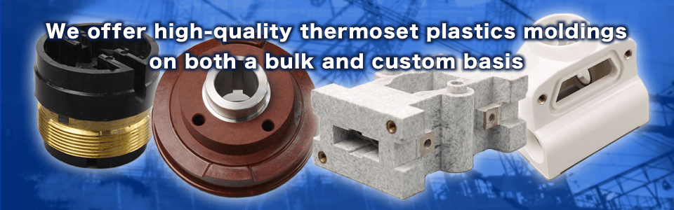 We offer high-quality thermoset plastics moldings on both a bulk and custom basis.